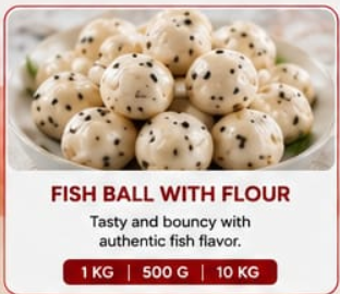 Fish Ball with Flour